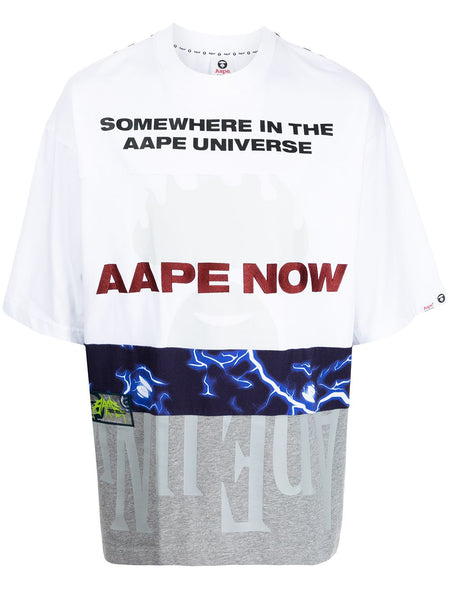 AAPE BY *A BATHING APE® all-over graphic print T-shirt – TOPDROP