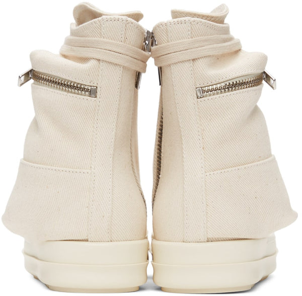 RICK OWENS DRKSHDW Beige Cargo Sneakers – TOPDROP-NEWYORK