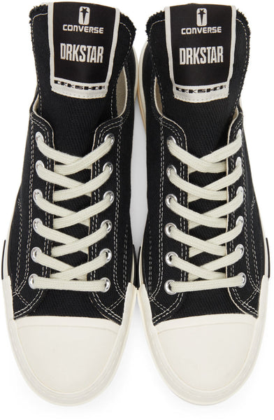 RICK OWENS DRKSHDW Black Converse Edition Drkstar Lo