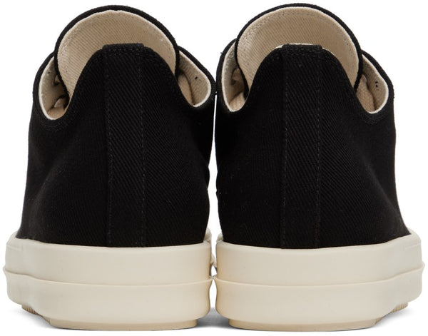 Rick Owens DRKSHDW Black Denim Low