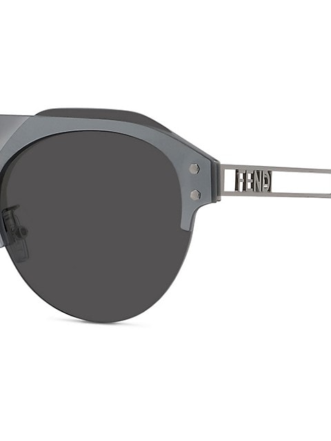Fendi Metal Clubmaster Sunglasses