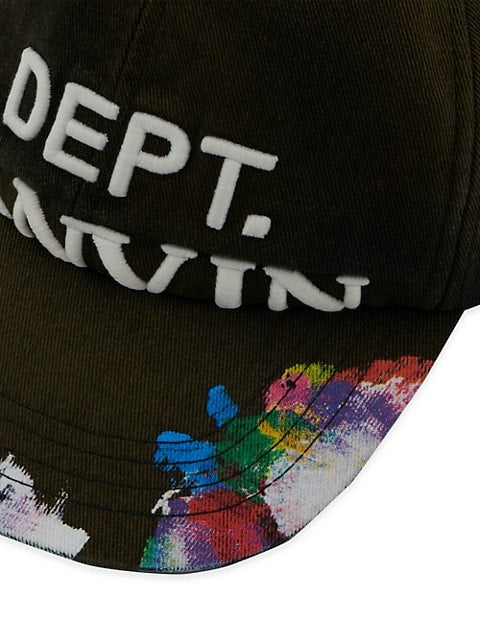 Lanvin Gallery Dept. x Lanvin Logo Splatter Paint Baseball Cap