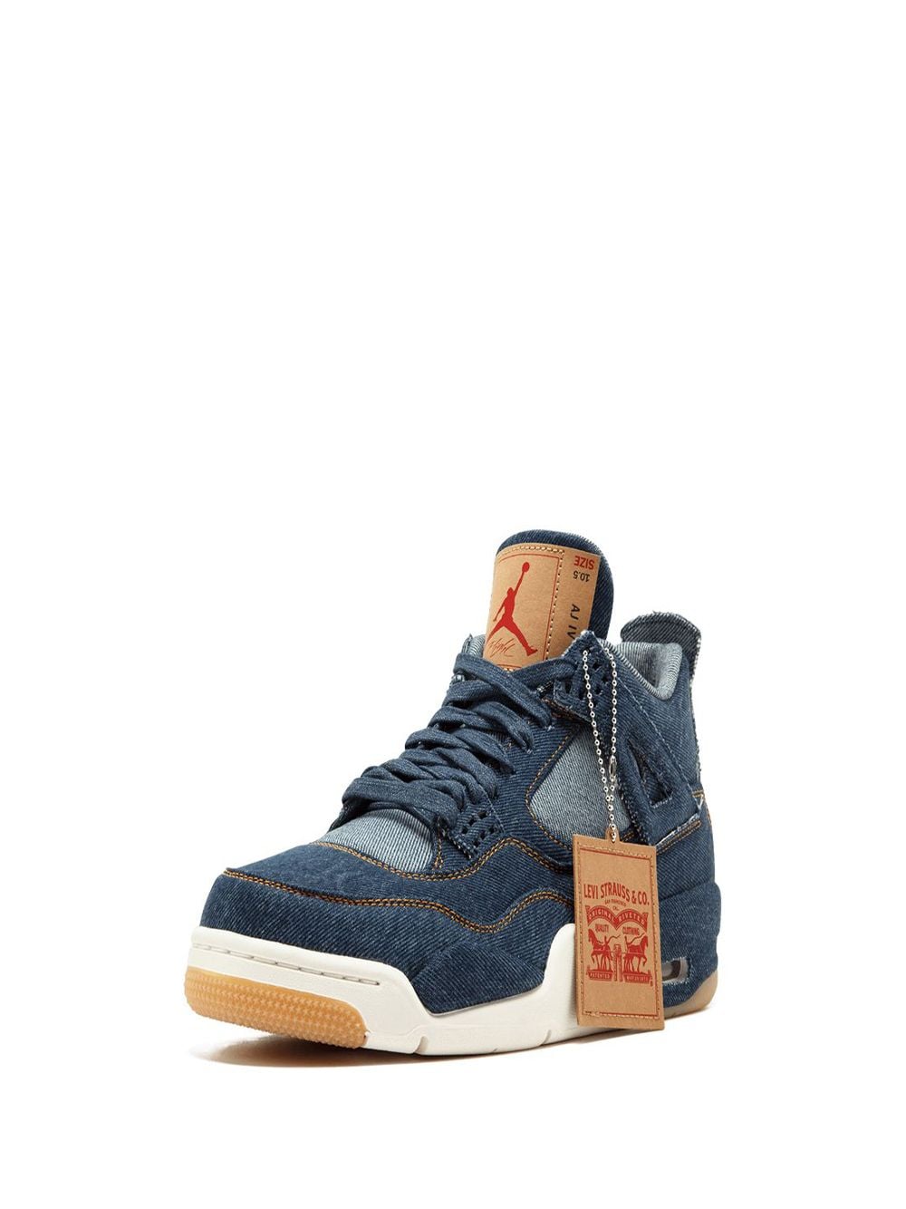 AIR JORDAN 4 RETRO LEVIS NRG ao2571-401 denim/denim-sail-game red 