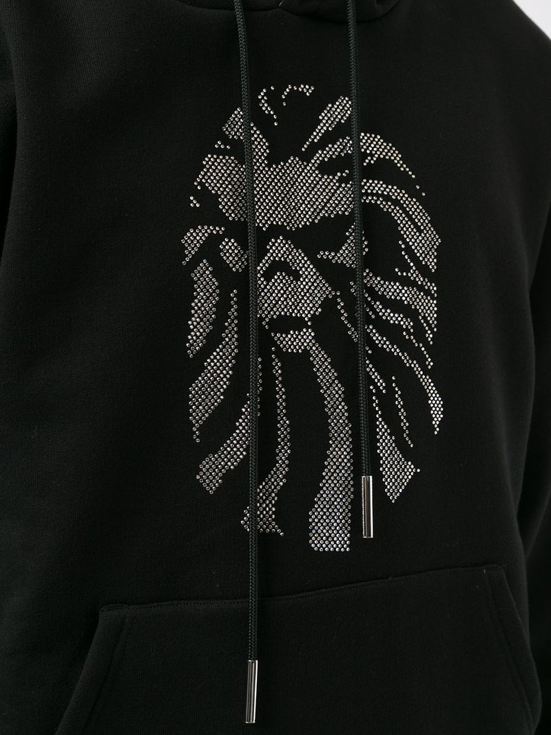 BAPE BLACK *A BATHING APE® embellished logo hoodie