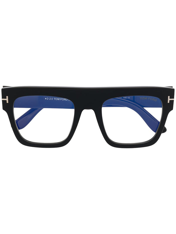 TOM FORD Eyewear square-frame clear-lens glasses