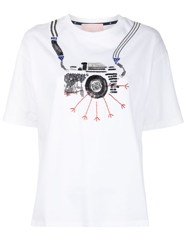 BAPY BY *A BATHING APE® embellished camera T-shirt