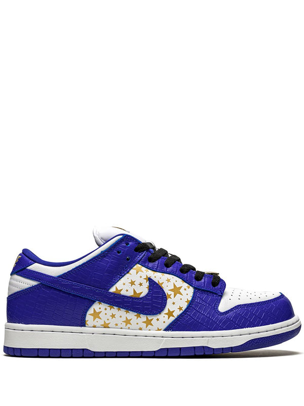 Nike x Supreme SB Dunk Low "Blue Stars" sneakers