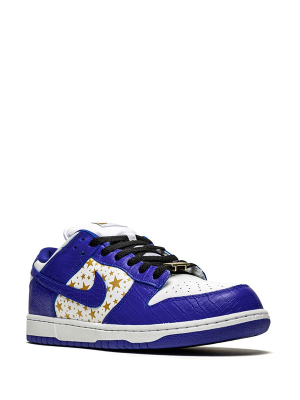 Nike x Supreme SB Dunk Low "Blue Stars" sneakers