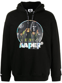 AAPE BY *A BATHING APE® AAPER print hoodie
