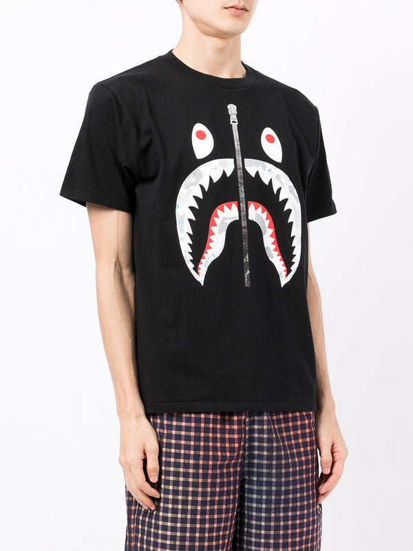 A BATHING APE® Cosmic Camo shark T-shirt