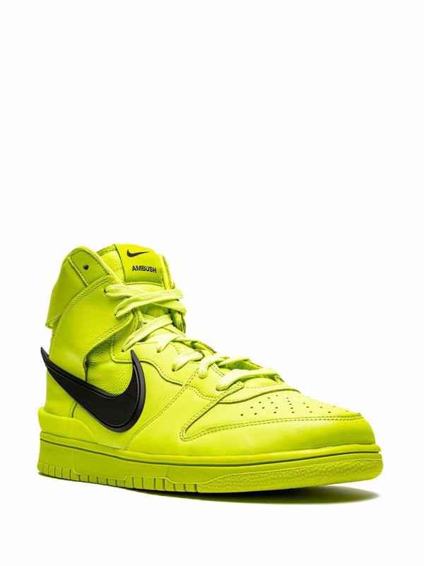 Nike x AMBUSH Dunk High “Atomic Green” sneakers