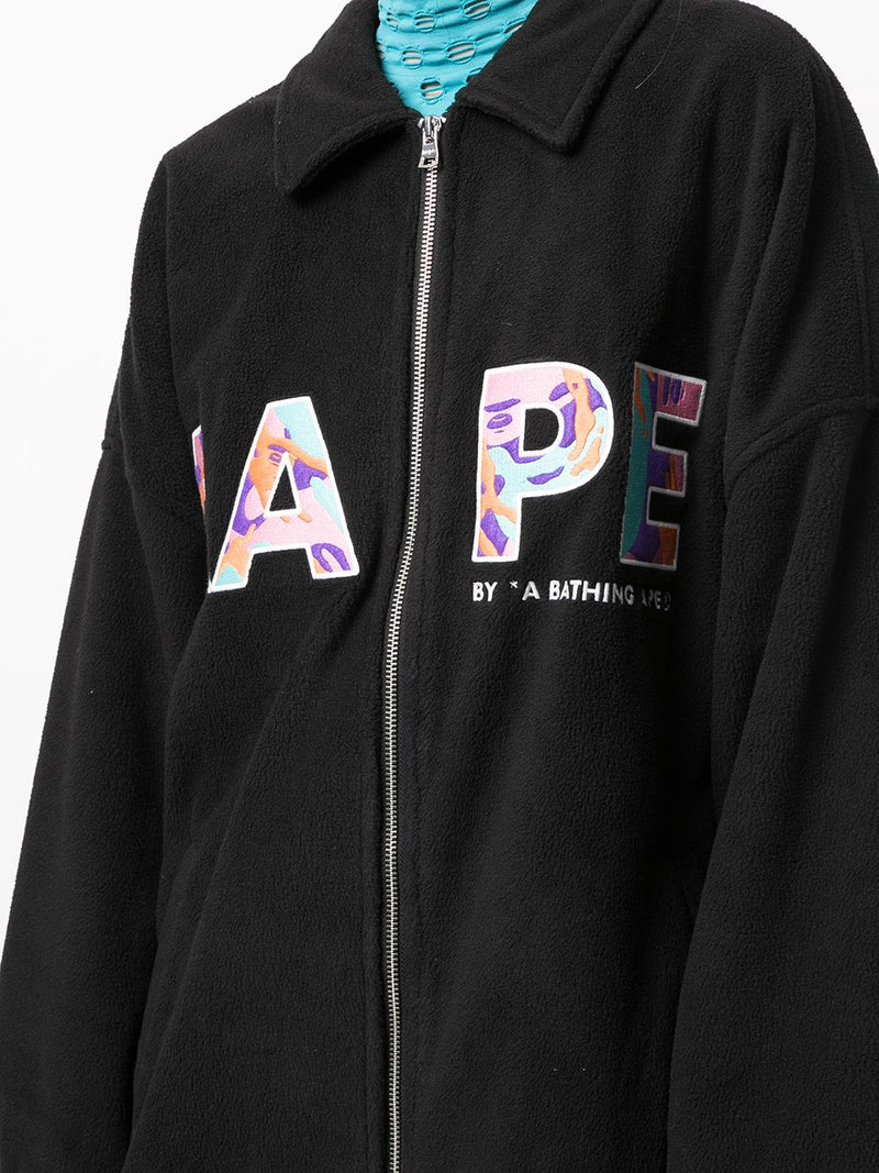 AAPE BY *A BATHING APE® logo-embroidered bomber jacket