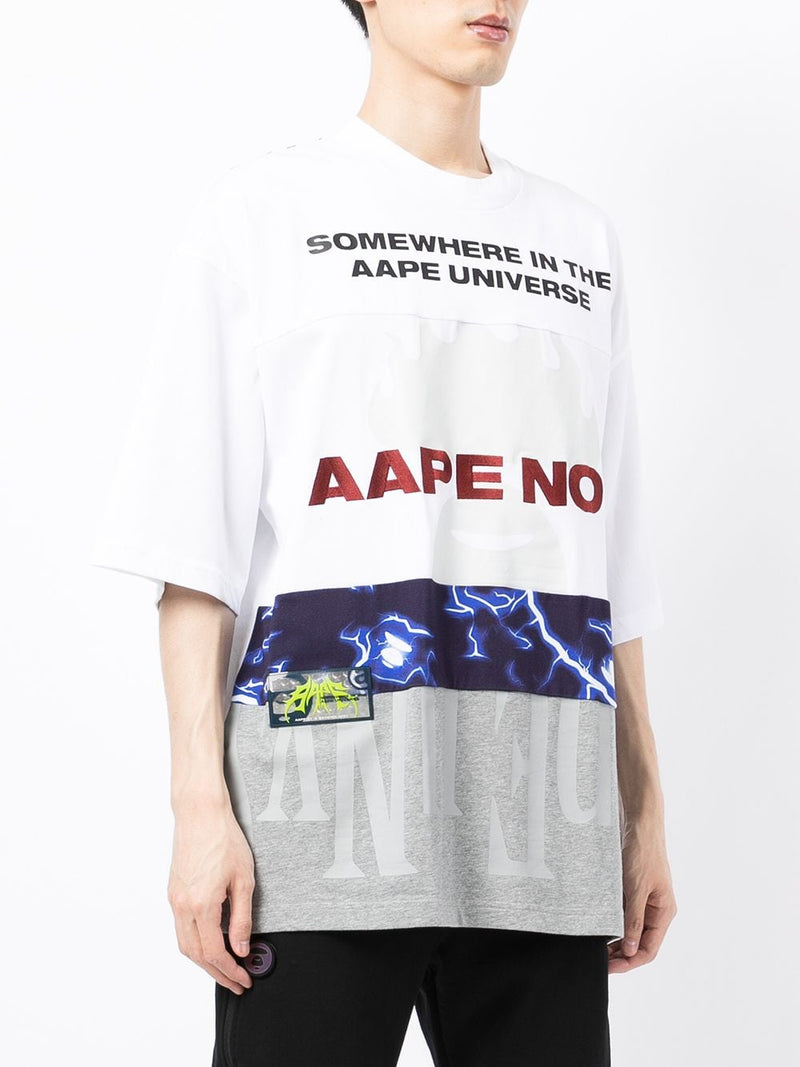 AAPE BY *A BATHING APE® all-over graphic print T-shirt