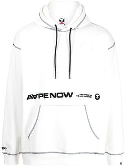 AAPE BY *A BATHING APE® Aape Now contrast-trim hoodie