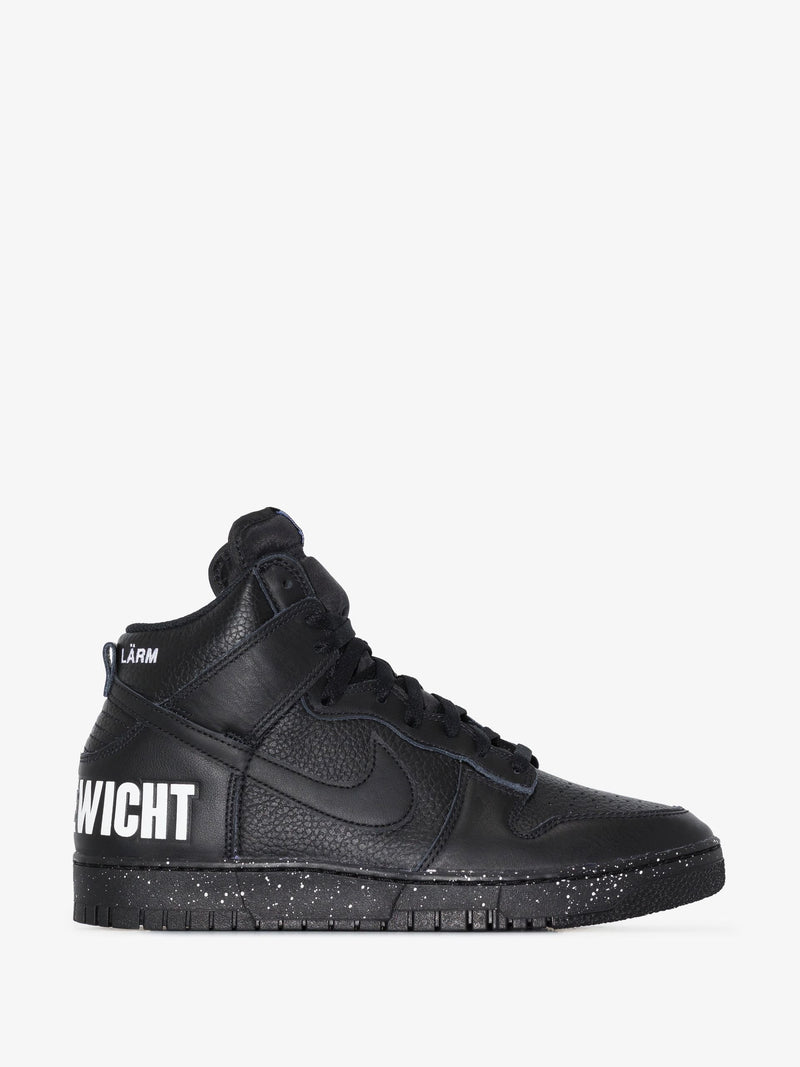 Nike Black Dunk High 1985 Leather Sneakers