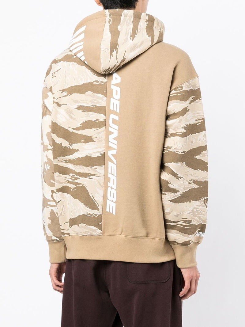 AAPE BY *A BATHING APE® camouflage-print pullover hoodie