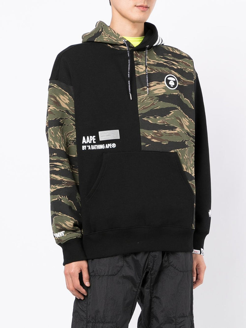 AAPE BY *A BATHING APE® camouflage-print pullover hoodie – TOPDROP