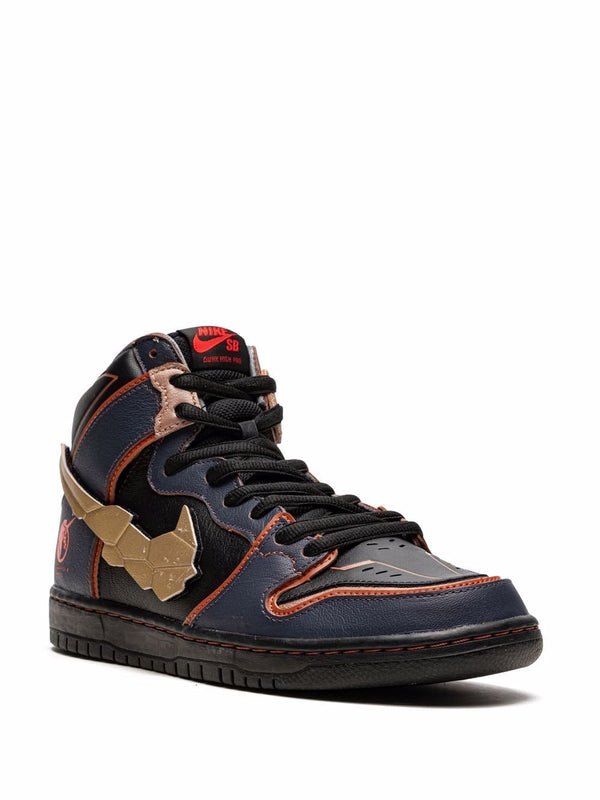 Nike x Gundam Nike SB Dunk High “Banshee” sneakers