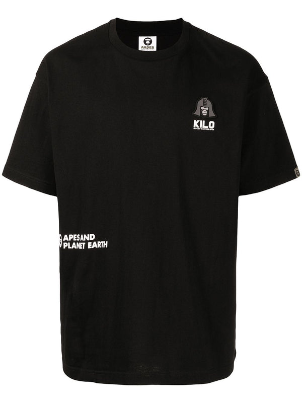 AAPE BY *A BATHING APE® logo-print short-sleeved T-shirt