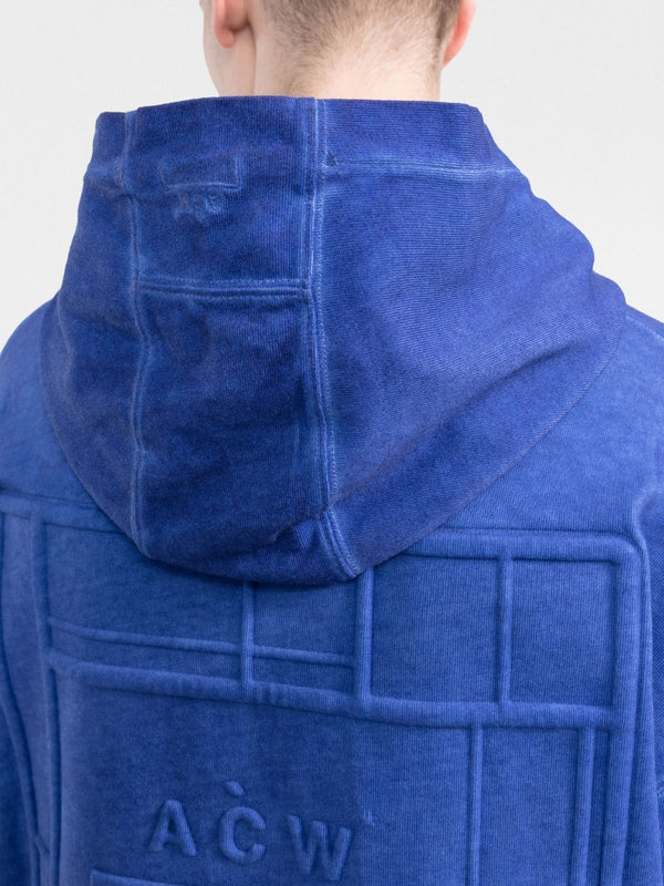 A-COLD-WALL* embossed-logo long-sleeve hoodie