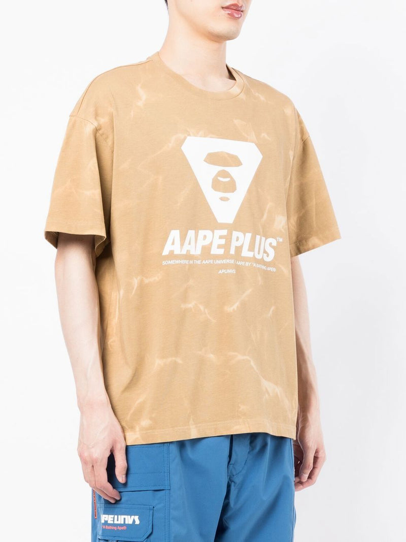 AAPE BY *A BATHING APE® logo-print cotton T-Shirt