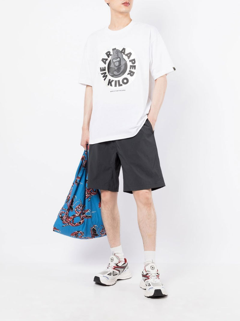 AAPE BY *A BATHING APE® graphic-print cotton T-Shirt
