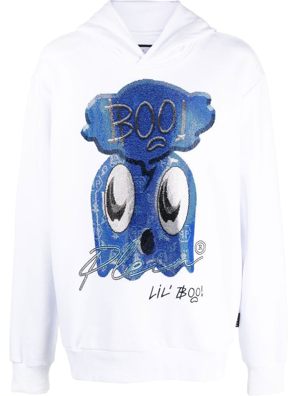 Philipp Plein Stones Lil Boo logo hoodie