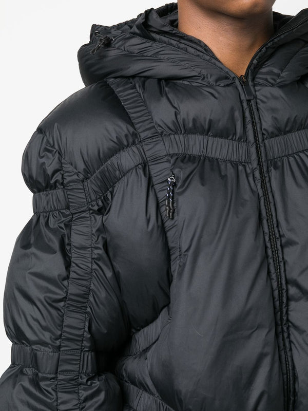 MCQ panelled puffer jacket