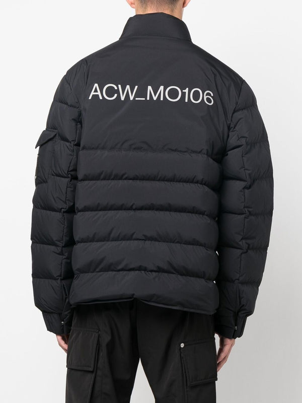 A-COLD-WALL* logo-print padded jacket