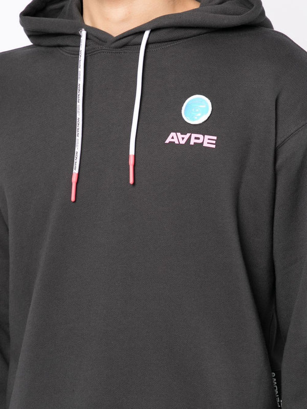 AAPE BY *A BATHING APE® logo-print hoodie