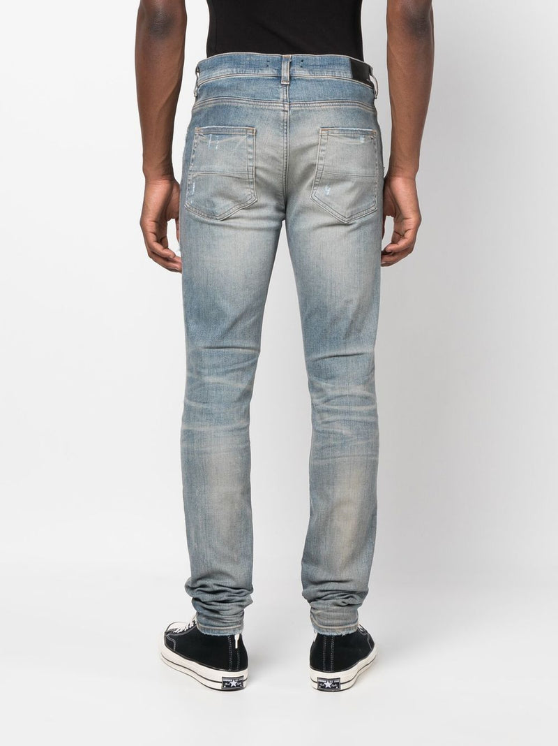 AMIRI paint-splatter skinny jeans – TOPDROP-NEWYORK
