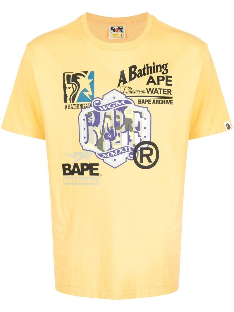 A BATHING APE® graphic-print T-shirt