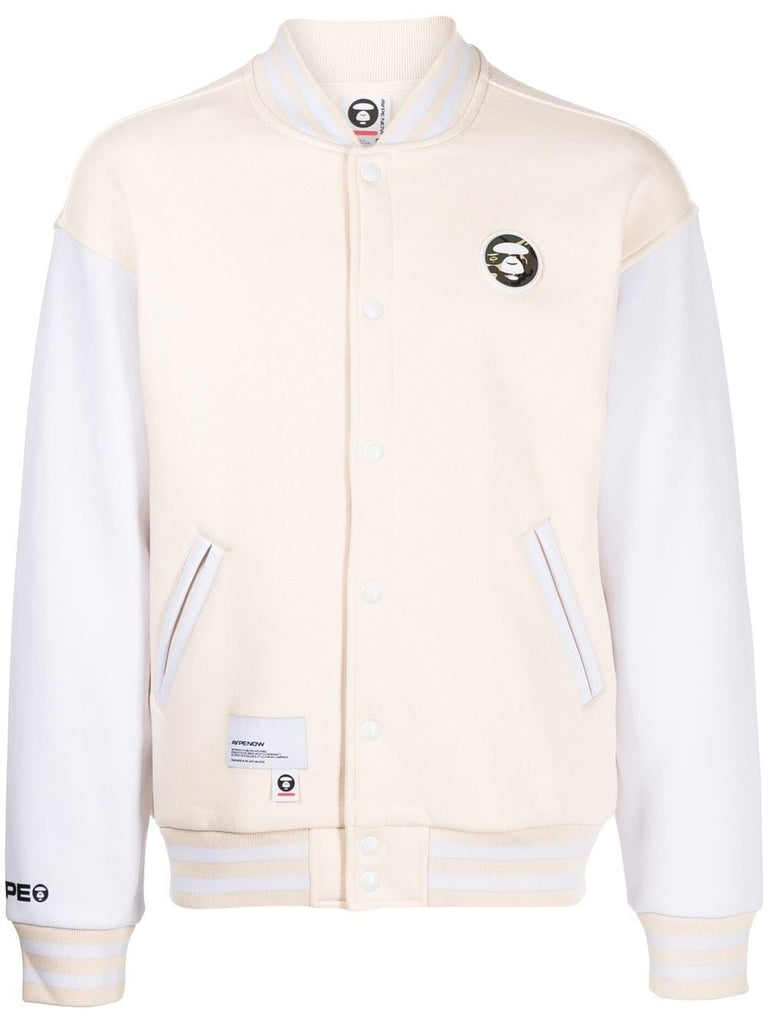 AAPE BY *A BATHING APE® two-tone bomber jacket – TOPDROP-NEWYORK