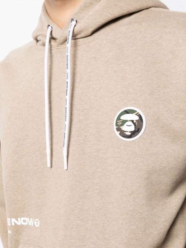 AAPE BY *A BATHING APE® logo-patch hoodie
