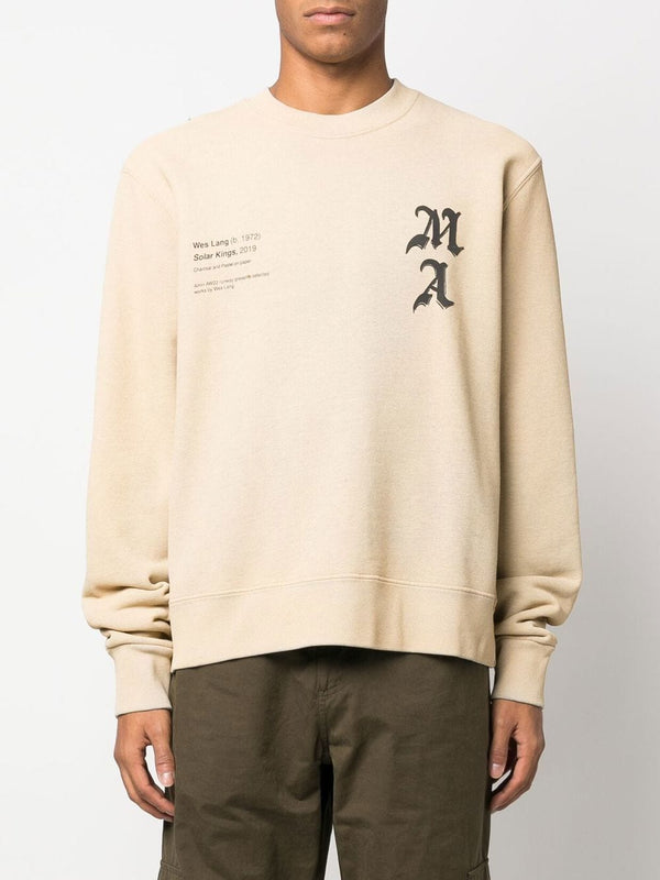 AMIRI logo-print graphic sweatshirt