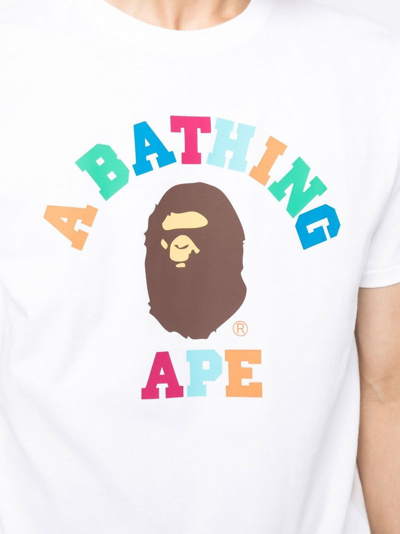 A BATHING APE® logo-print T-shirt