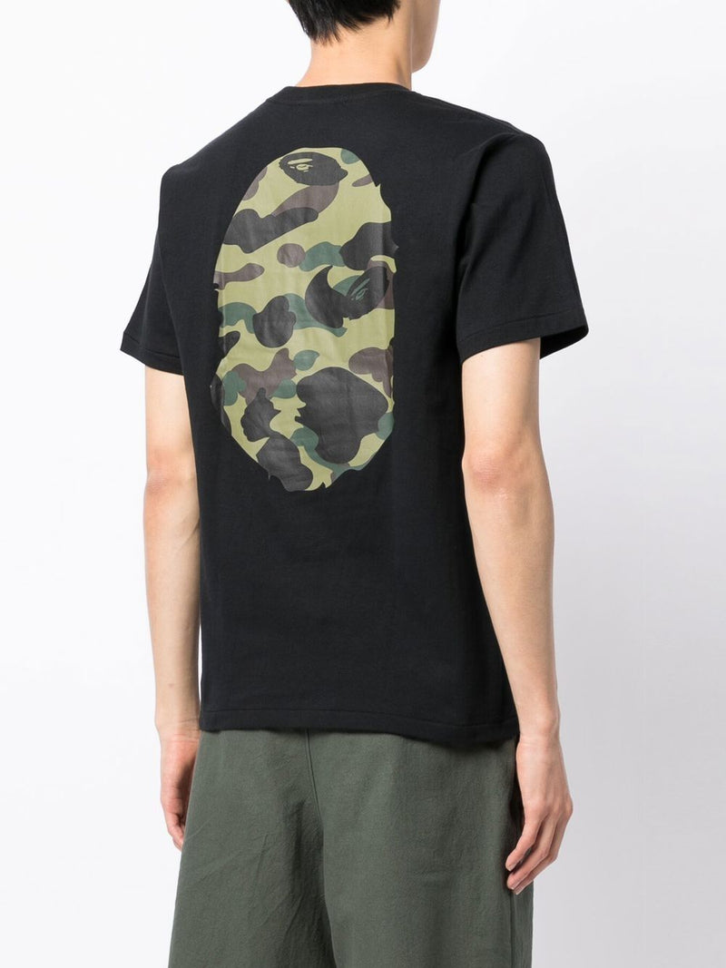 Bathing ape best sale camo shirt