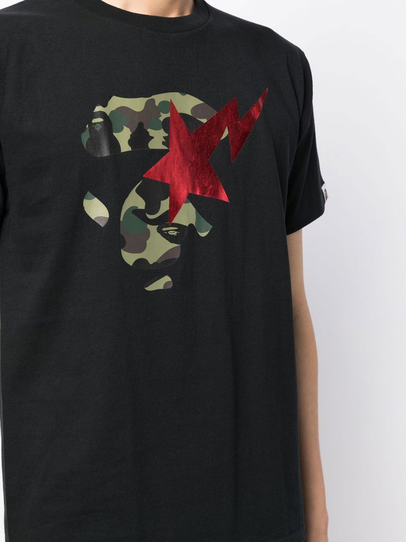 A BATHING APE® graphic print T-shirt