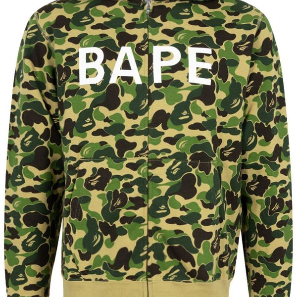 A BATHING APE® Abc Camo full-zip hoodie – TOPDROP-NEWYORK
