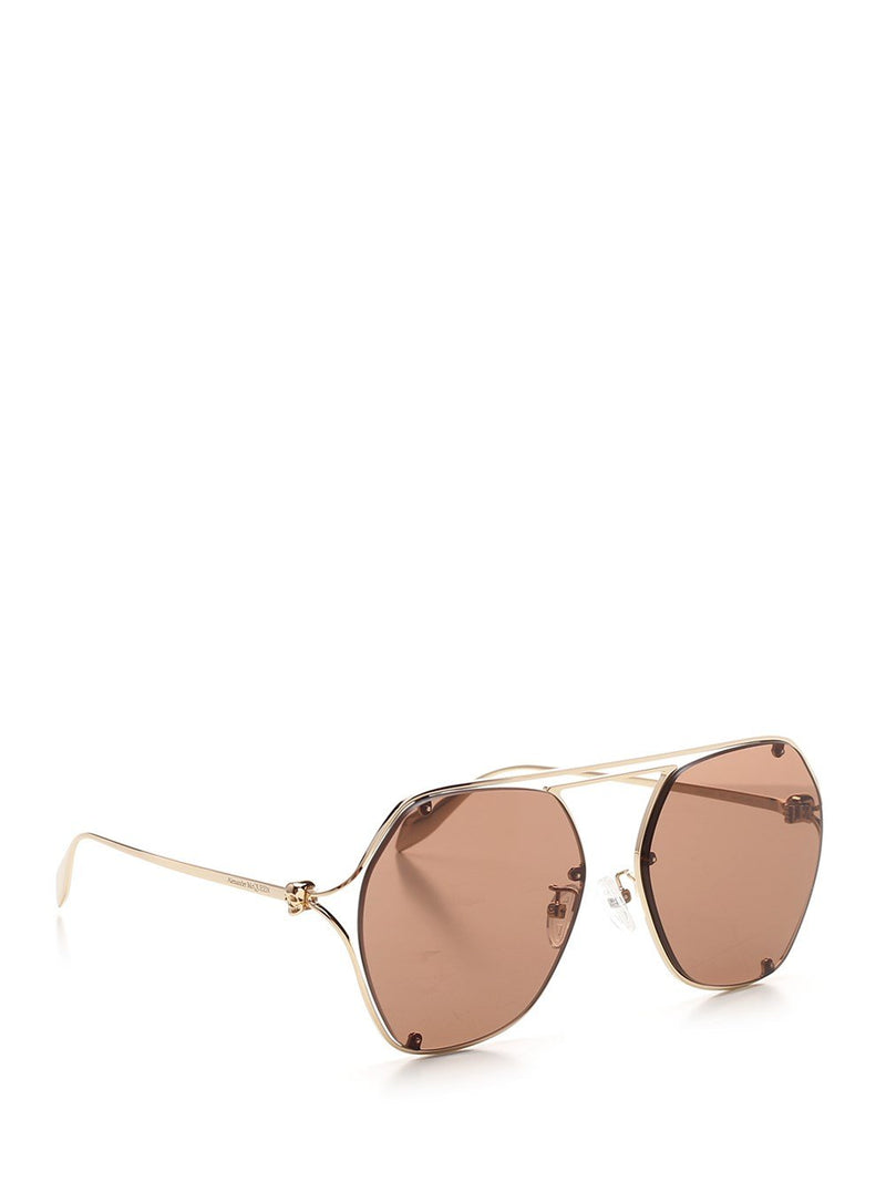 Alexander McQueen Eyewear Aviator Sunglasses