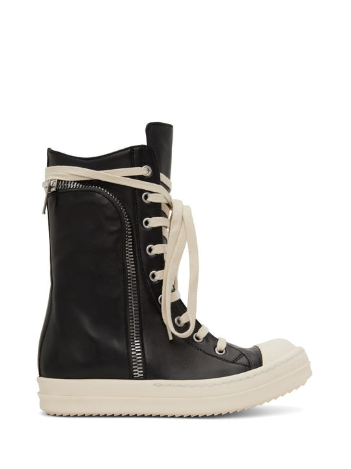 RICK OWENS | JUMBOLACED PADDED HI SNEAKERS