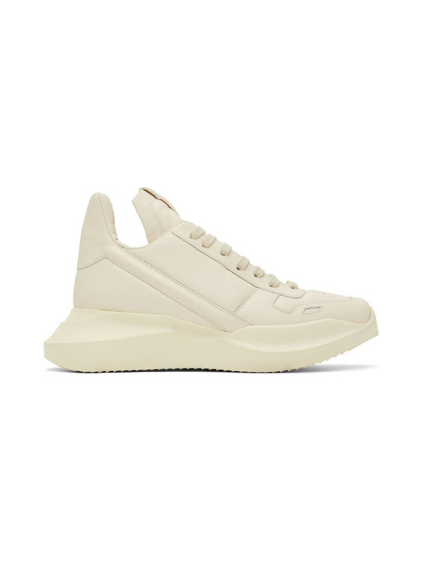 RICK OWENS Off-White Geth Sneakers