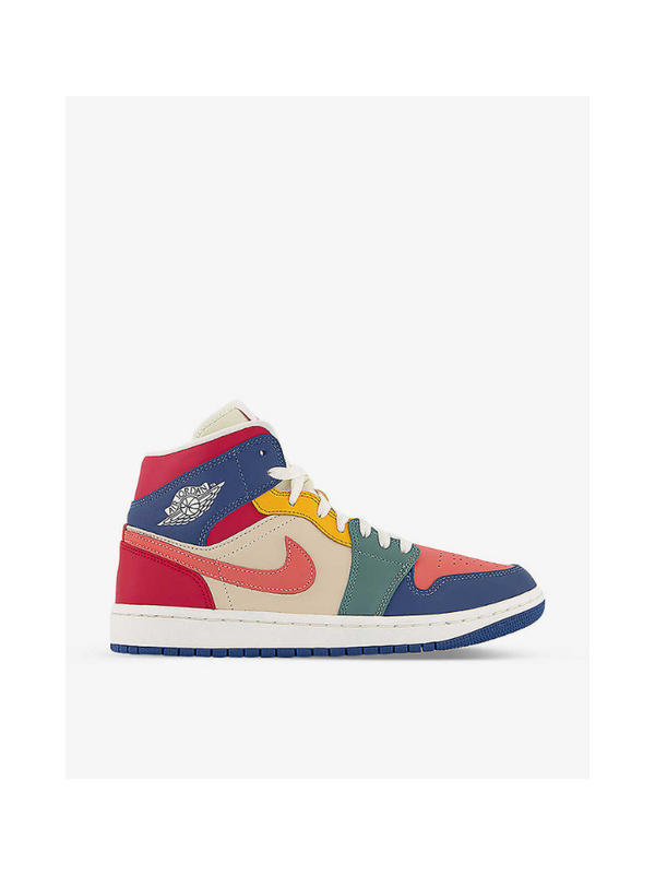 JORDAN Air Jordan 1 brand-print leather high-top trainers