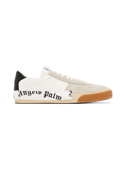 PALM ANGELS White Vulcanized Sneakers