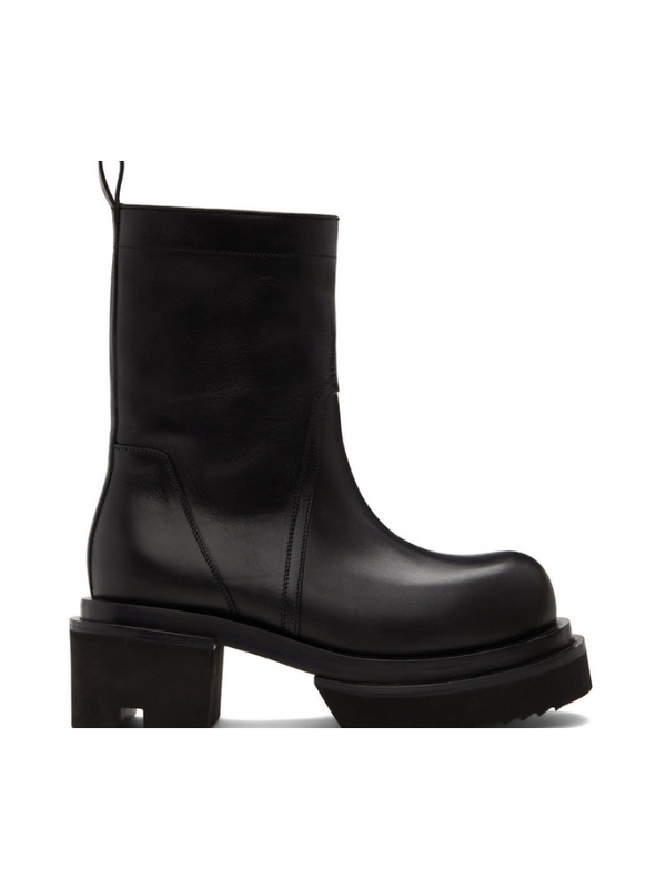 RICK OWENS Black Bogun Boots