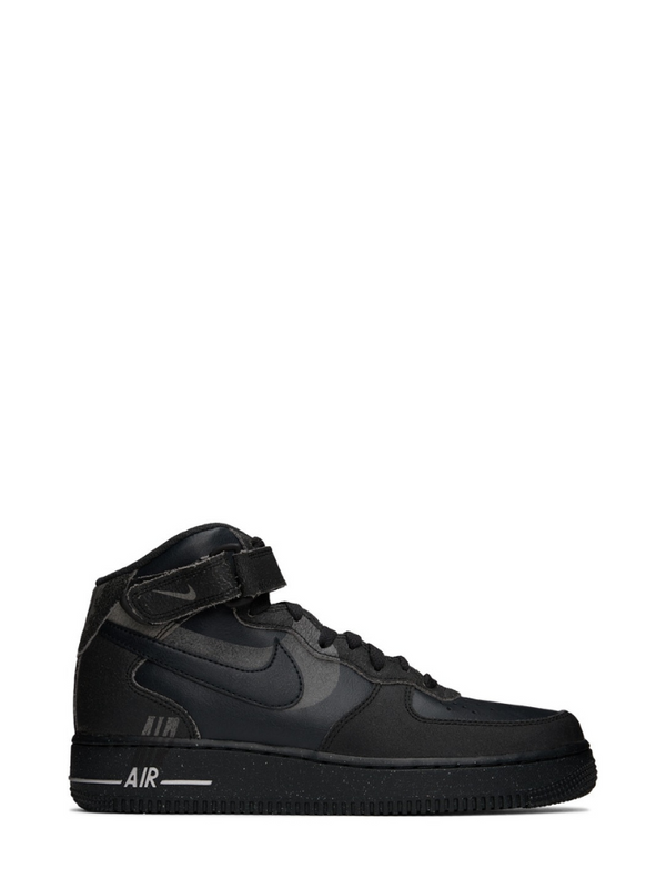 NIKE Black Air Force 1 Mid '07 Sneakers