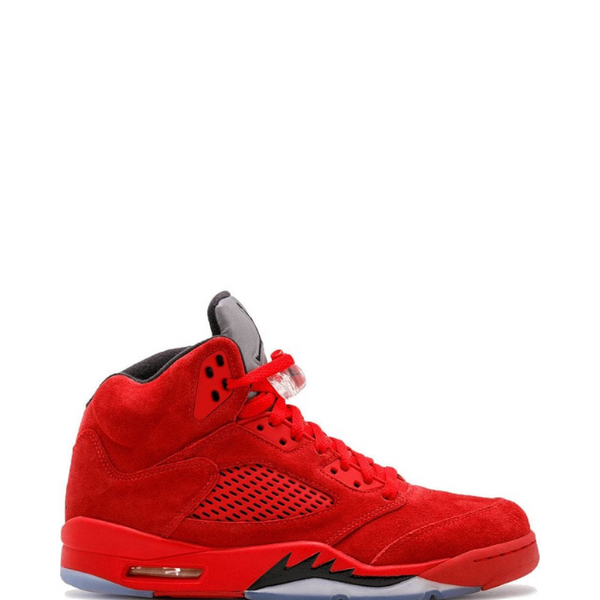 Jordan 5 discount retro red suede