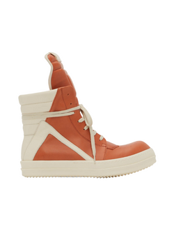 Rick owens orange sneakers on sale