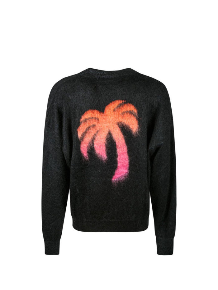 Palm Angels The Palm Sweater Intarsia Sweater