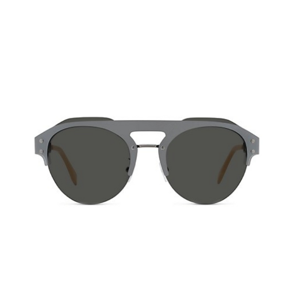 Fendi Metal Clubmaster Sunglasses In Black